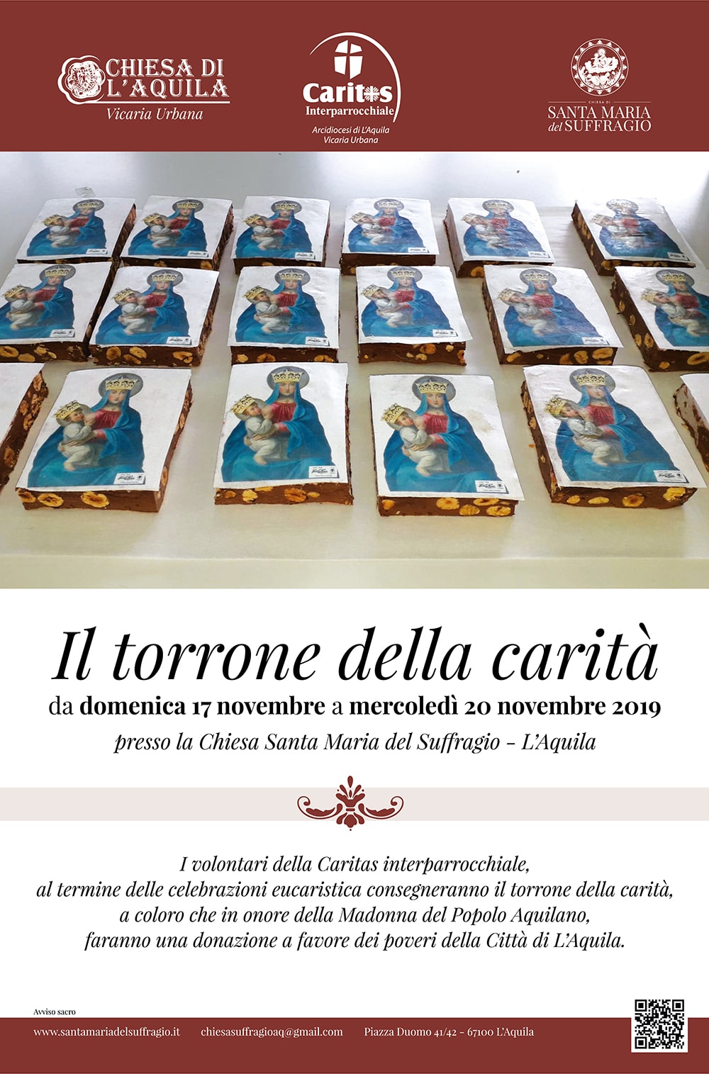 Locandina Torrone della Carità